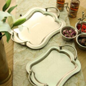 سینی پذیرایی دو تکه کمر باریک سالینو کد 6093-22N