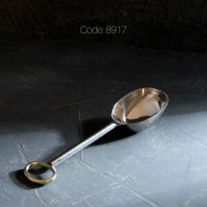 قاشق آجیل خوری استیل برنج نیوسان مدل ونیتی (VANITY) کد 8917